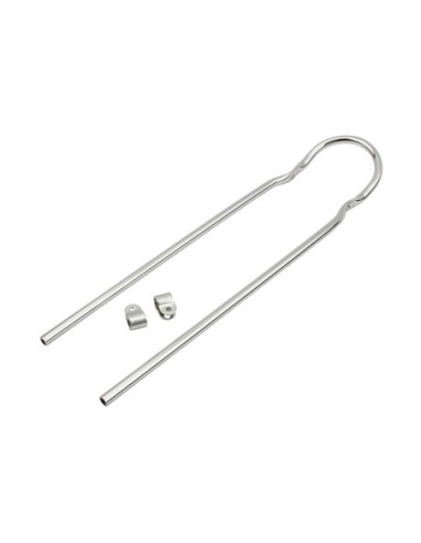 Schwinn style Sissy Bar 22 W/Clamp Chrome.